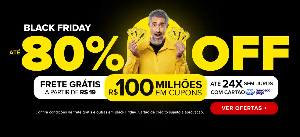Black Friday | R$100 Milhões de Cupons